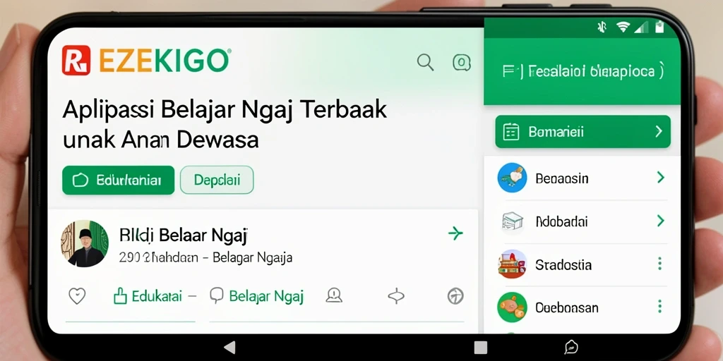 Antarmuka pengguna aplikasi REZEKIGO yang informatif dan interaktif.