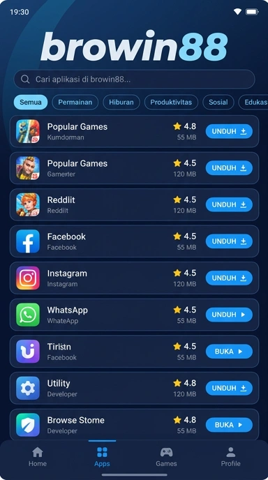 Aplikasi Populer - Katalog Resmi browin88 | Hub Unduhan Terpercaya